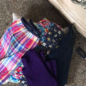 Lot of 5 items Ralph Lauren Polo Girls